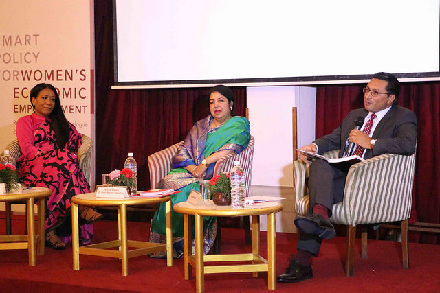 Policy dialogue in Nepal.